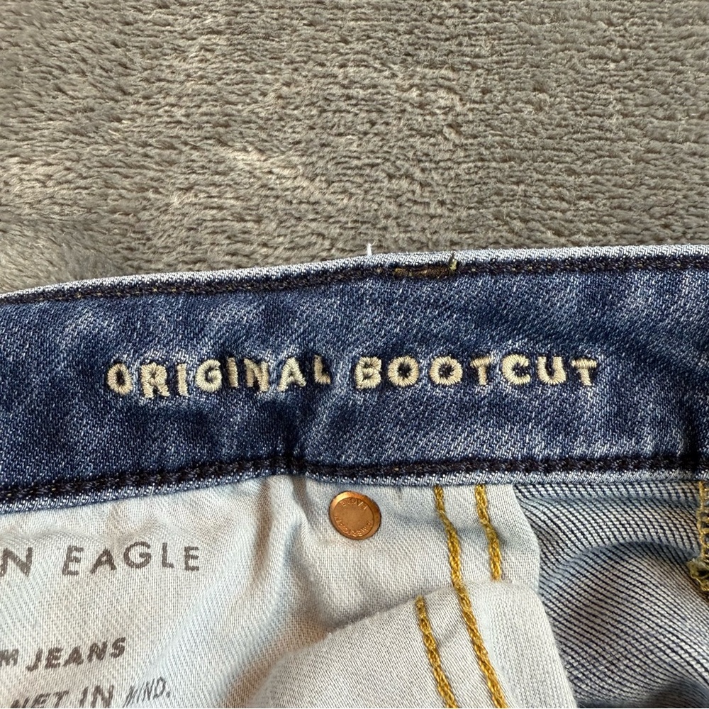 American Eagle Men's Jeans Original‎ Bootcut Airflex+ Size 36X30 - Picture 4 of 10